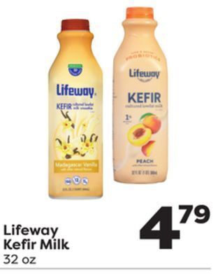 Weis Markets Lifeway kefir milk offer