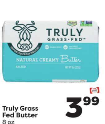 Weis Markets Truly grass fed butter offer