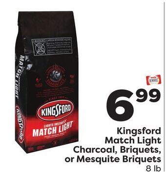 Weis Markets Kingsford match light charcoal, briquets, or mesquite briquets offer