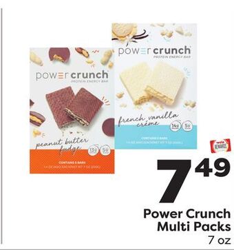 Weis Markets Power crunch multi packs offer