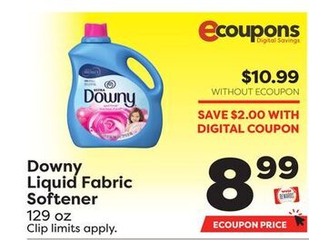 Weis Markets Downy liquid fabric softener offer
