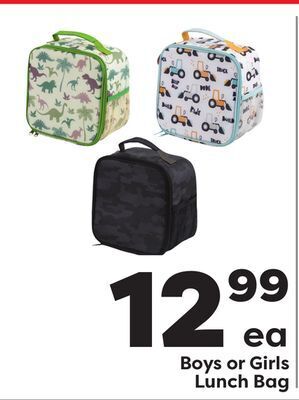 Weis Markets Boys or girls lunch bag offer