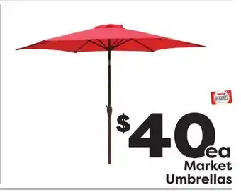Weis Markets Market umbrellas offer