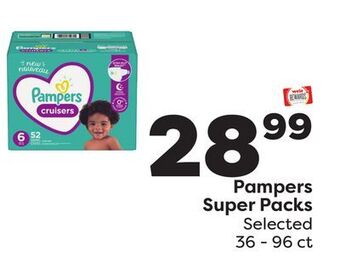 Weis Markets Pampers super packs offer