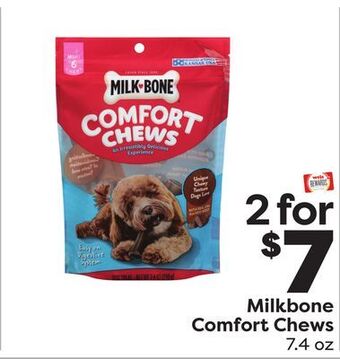 Weis Markets Milkbone comfort chews offer