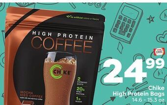 Weis Markets Chike high protein bags offer