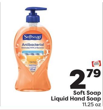 Weis Markets Soft soap liquid hand soap offer