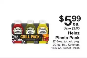 Fairway Store Market Heinz picnic pack offer