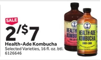 Stop&Shop Health-ade kombucha offer
