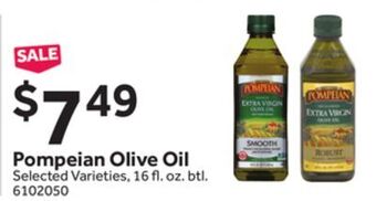 Stop&Shop Pompeian olive oil offer