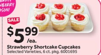 Stop&Shop Strawberry shortcake cupcakes offer