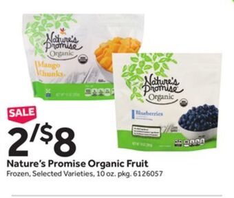 Stop&Shop Nature's promise organic fruit offer