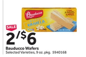 Stop&Shop Bauducco wafers offer