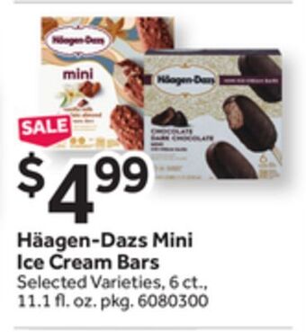 Stop&Shop Häagen-dazs mini ice cream bars offer