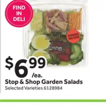 Stop&Shop Stop & shop garden salads offer