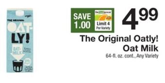 The Fresh Grocer Oat milk offer