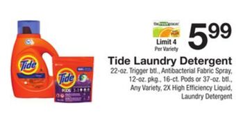 The Fresh Grocer Laundry detergent offer