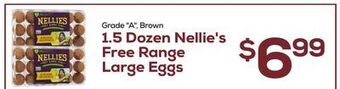 DeCicco & Sons Nellie's free range large eggs offer