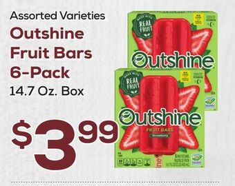 DeCicco & Sons Outshine fruit bars 6-pack offer