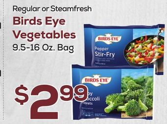 DeCicco & Sons Birds eye vegetables offer