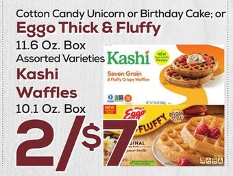 DeCicco & Sons Kashi waffles offer