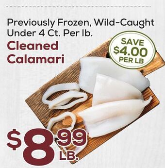DeCicco & Sons Cleaned calamari offer