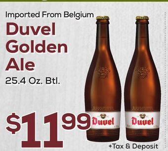 DeCicco & Sons Duvel golden ale offer