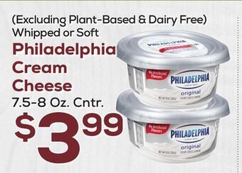 DeCicco & Sons Philadelphia cream cheese offer