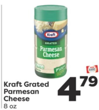 Weis Markets Kraft grated parmesan cheese offer