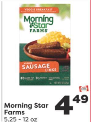 Weis Markets Morning star farms offer