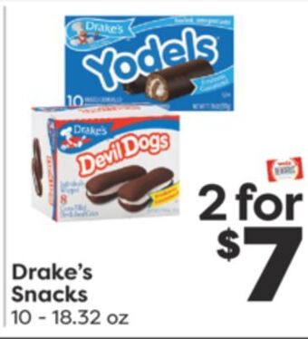 Weis Markets Drake's snacks offer