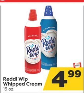 Weis Markets Reddi wip whipped cream offer