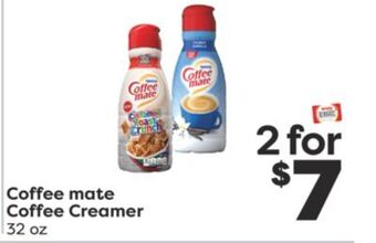 Weis Markets Coffee mate coffee creamer offer