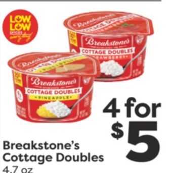 Weis Markets Breakstone's cottage doubles offer