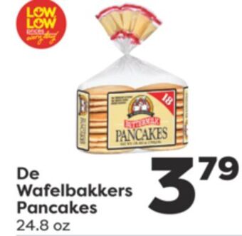 Weis Markets De wafelbakkers pancakes offer