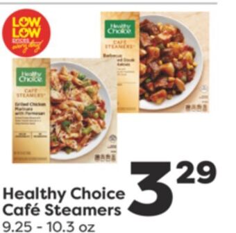 Weis Markets Healthy choice café steamers offer