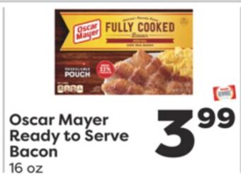 Weis Markets Oscar mayer ready to serve bacon offer