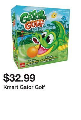 Kmart Kmart gator golf offer