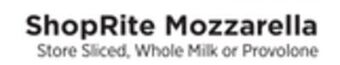 ShopRite Mozzarella offer