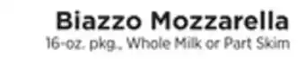 ShopRite Biazzo mozzarella offer