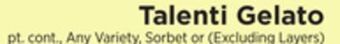 ShopRite Gelato offer