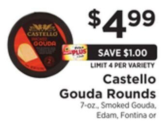 ShopRite Gouda rounds offer