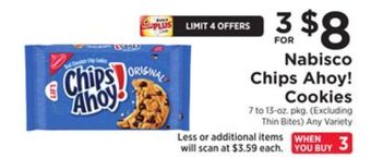 ShopRite Chips ahoy! cookies offer
