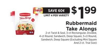 ShopRite Take along offer