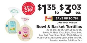 ShopRite Tortillas offer