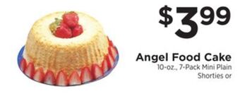 ShopRite Angel food cake offer