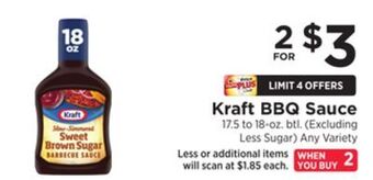 ShopRite Bbq sauce offer