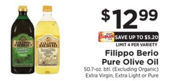 ShopRite Pure olive oil offer
