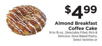 ShopRite Almond breakfast coffee cake offer