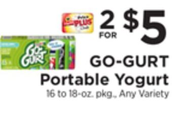 ShopRite Portable yogurt offer